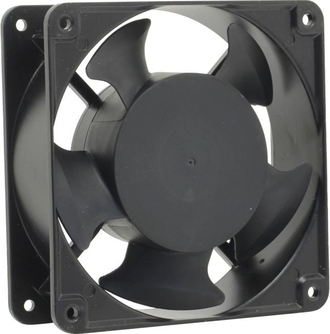 Exegate EX289017RUS Вентилятор 220В ExeGate EX12038BAL (120x120x38 мм, 2-Ball (двойной шарикоподшипник), подводящий провод 30 см, 2700RPM, 43dBA)