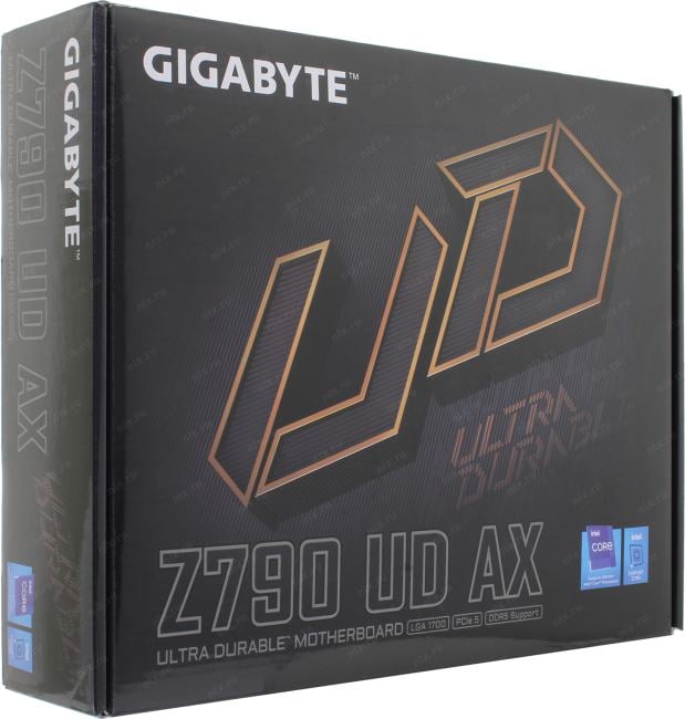 GIGABYTE Z790 UD AX rev1.x (RTL) LGA1700 <Z790> 3xPCI-E HDMI+DP  2.5GbLAN+WiFi  SATA  ATX 4DDR5
