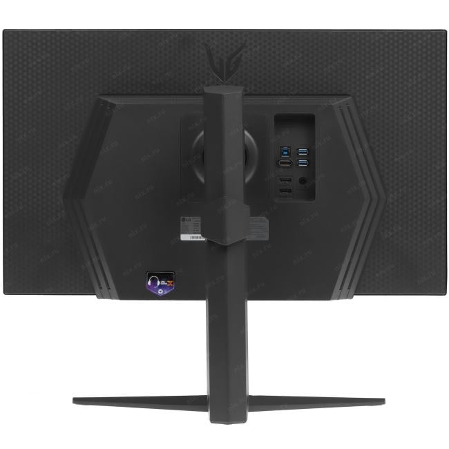 27"    ЖК монитор LG UltraGear 27GR83Q-B с поворотом экрана (LCD, 2560x1440, HDMI, DP,  USB3.0  Hub)
