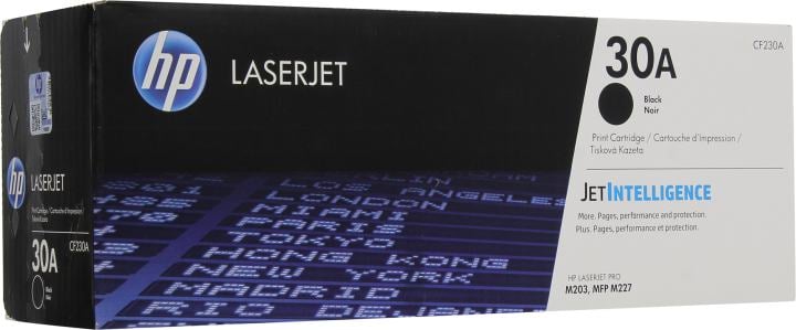 Картридж HP CF230A (№30A) Black для  HP  LJ  Pro M203/M227