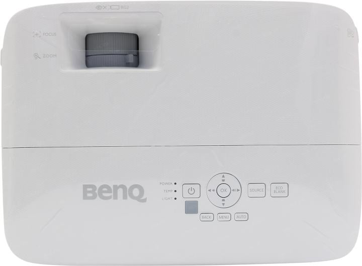 BenQ Projector MH560 (DLP, 3800 люмен, 20000:1, 1920x1080, D-Sub, HDMI, RCA,  S-Video,  USB,  ПДУ, 2D/3D)