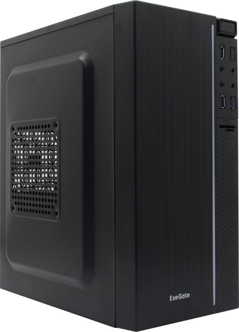 Minitower  ExeGate <mEVO-9302> MicroATX 450W  (24+4+6/8пин)  <EX297475RUS>