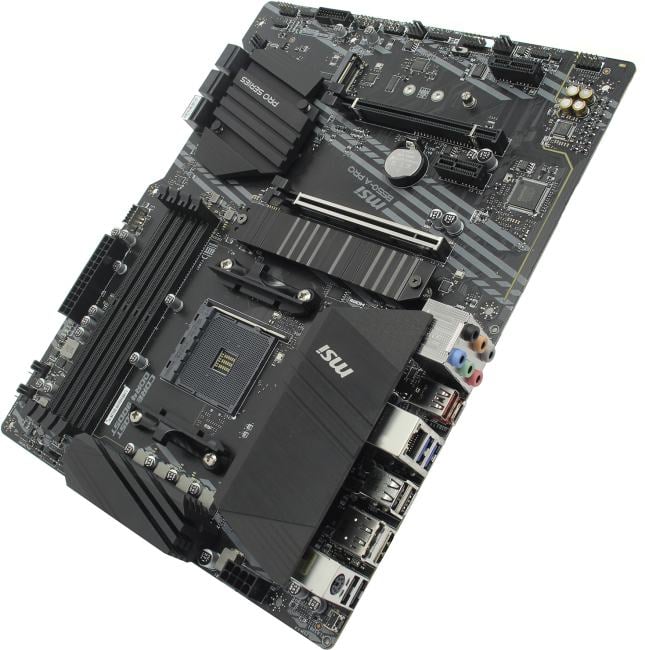 MSI B550-A PRO (RTL) AM4 <B550> 2xPCI-E HDMI+DP GbLAN  SATA ATX 4DDR4
