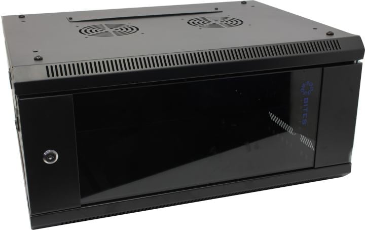 5bites Шкаф телекоммуникационный настенный TC6401-04B 4U / 600*450 / WALL / BLACK