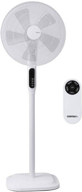 Вентилятор напольный Centek CT-5026, 65Вт, 4 скорости, ПДУ