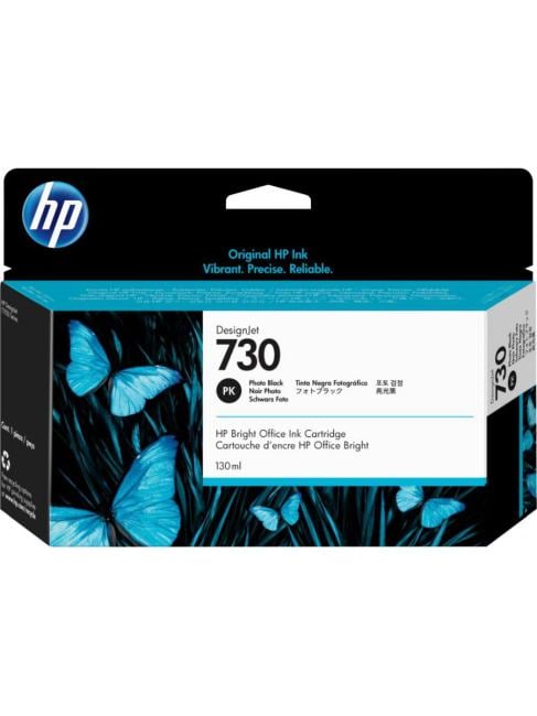 P2V67A Картридж HP 730 струйный черный фото  (130  мл)