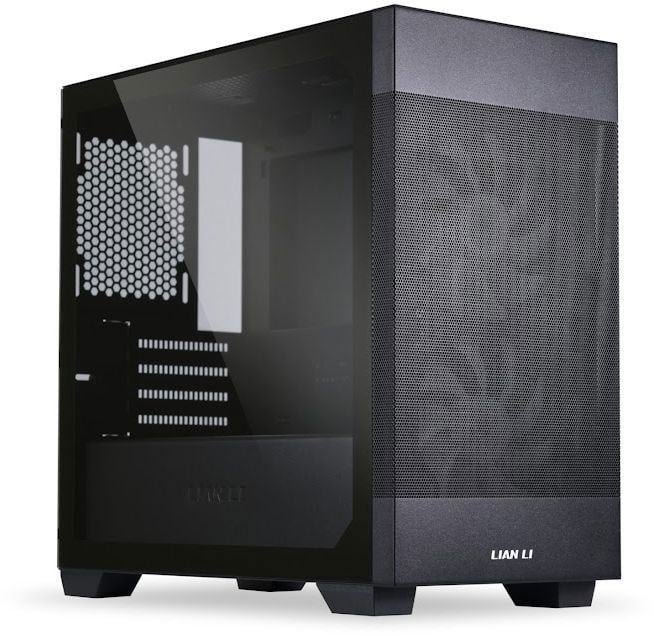 Корпус для ПК LIAN LI - Lancool 205M Mesh, mITX, mATX, 3 SSDх2.5", 1х3.5", 2xUSB3.0, Mini Tower, без БП, цвет чёрный, G99.OE744MX.10