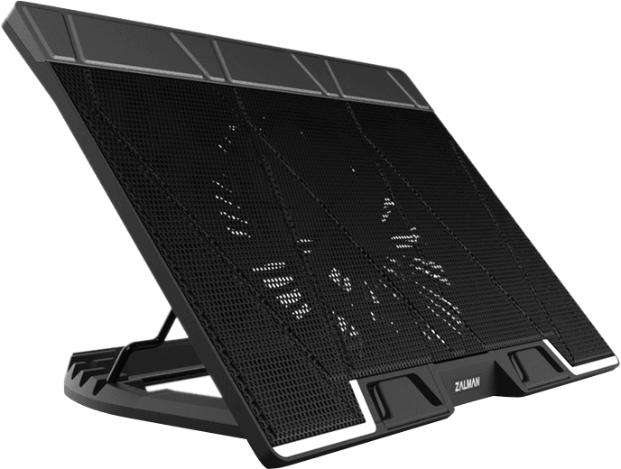 ZM-NS3000 Zalman ZM-NS3000 Notebook Cooling Stand, Up to 17” Laptop, 200mm fan,  6  level  angle adjustment