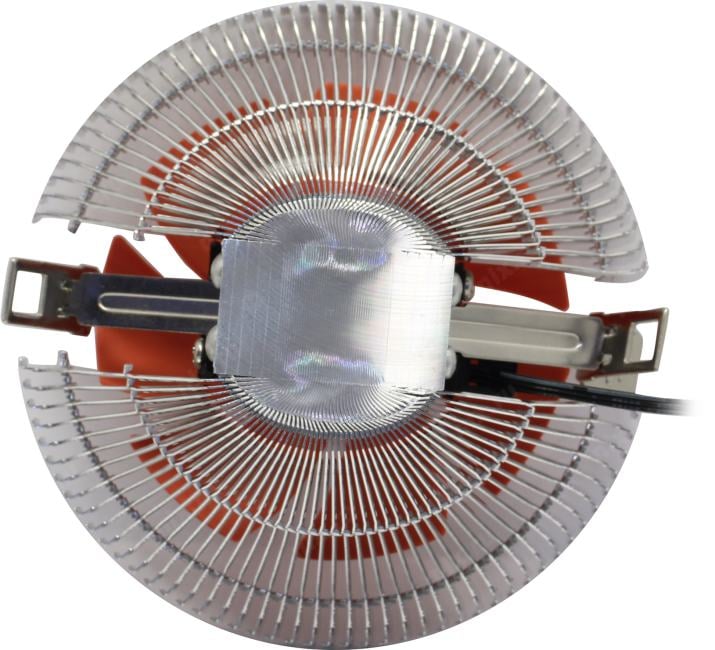 Вентилятор Exegate Кулер ExeGate EE80 (EX286144RUS) (Al, LGA775/1150/1151/1155/1156/1200/AM2/AM2+/AM3/AM3+/AM4/FM1/FM2/754/939/940, TDP 65W, Fan 80mm, 2000RPM, Hydro bearing, 3pin, 22db, 205г, с термопастой, на защелках, Retail color box)