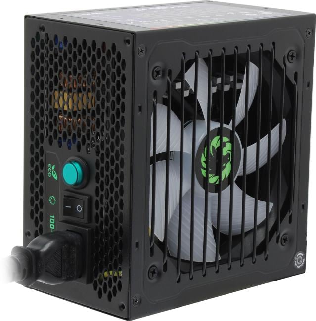 Блок питания GameMax <VP-500-RGB>  500W ATX (24+2x4+6/8пин)