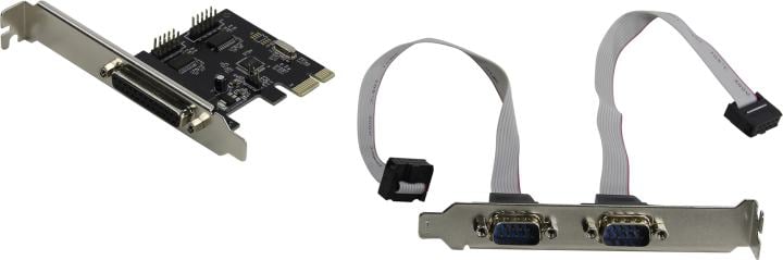 ExeGate EXE-303 (OEM) PCI-Ex1, Multi  I/O,  2xCOM9M,  1xLPT25F <EX281226RUS>