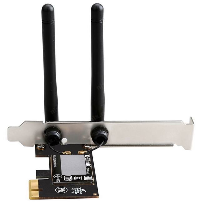 Сетевой адаптер WiFi D-Link DWA-548 DWA-548/10/C1A N300 PCI Express (ант.внеш.несъем.)  2ант.  (упак.:10шт)