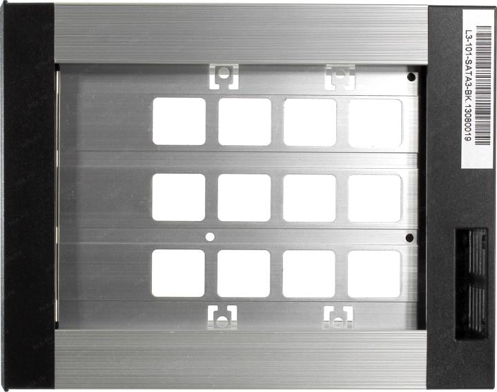 Procase <L3-101-SATA3-BK>  HotSwap  корзина  1xSATA/SAS 2.5”/3.5”