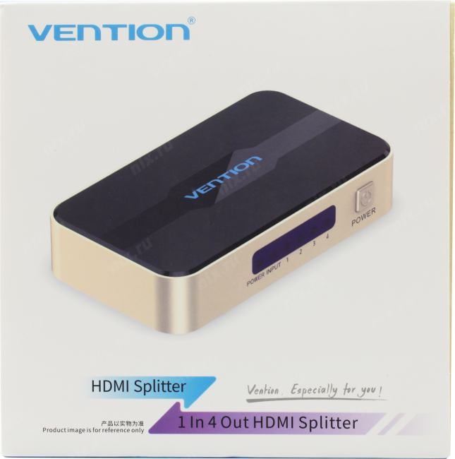 Сплиттер Vention ACCG0, HDMI 1×4, 4K