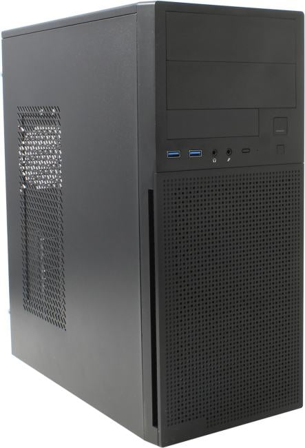 Minitower Powerman <DA815BK> ATX  500W  (24+2x4+2x6/8пин)