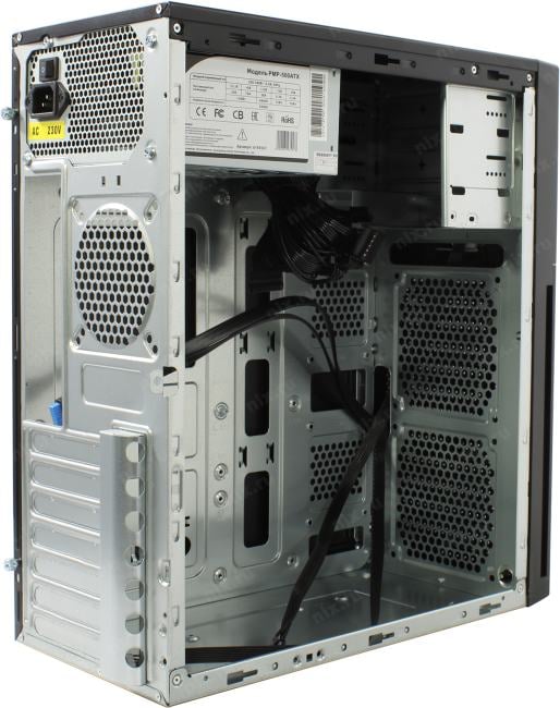 Minitower Powerman <DA815BK> ATX  500W  (24+2x4+2x6/8пин)