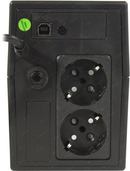 ИБП Powerman Back Pro 650 PLUS, 650ВА/360Вт, линейно-интерактивный
