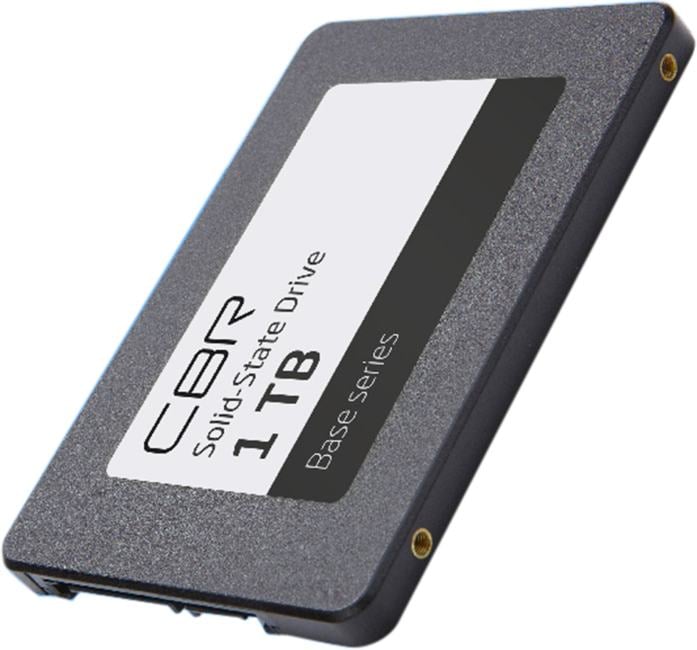 SSD CBR SSD-001TB-2.5-BS24b, 1ТБ, 2.5", SATA III, TLC 3D NAND