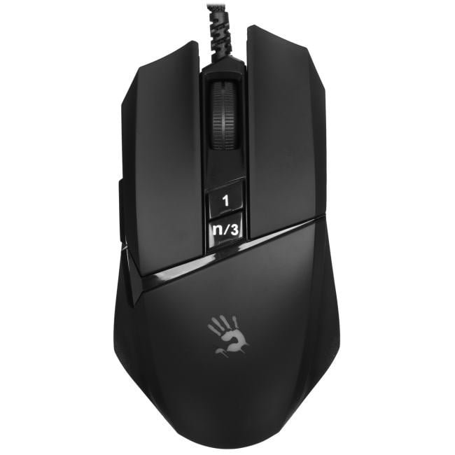 Bloody Gaming Mouse <W65 Max Mini Stone Black>  (RTL) USB 7btn+Roll