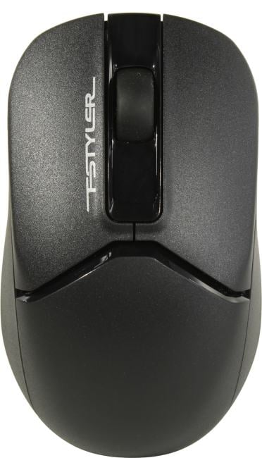 A4Tech FSTYLER Wireless Optical Mouse  <FG12 Black>USB 3btn+Roll