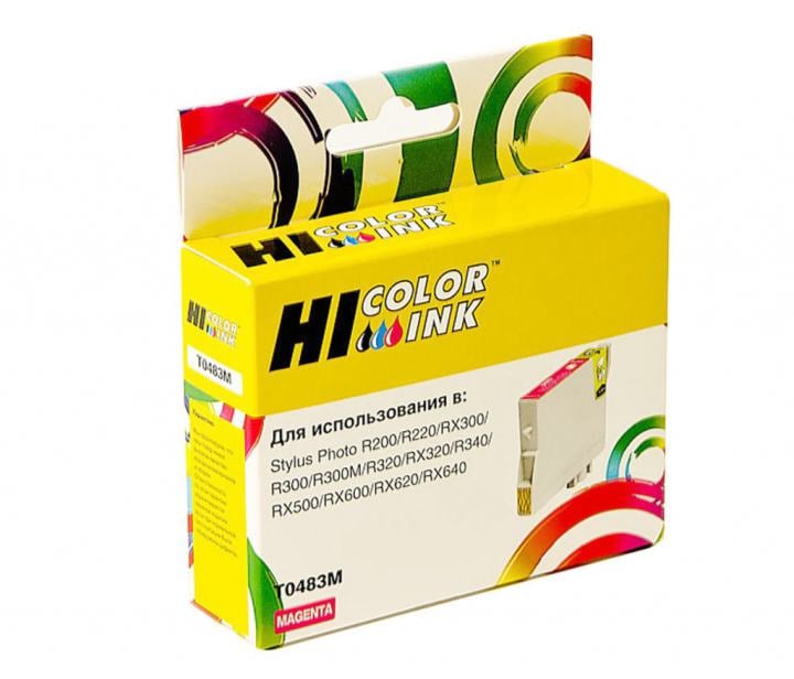 Картридж Hi-Black (HB-T0483) для Epson Stylus Photo R200/ R300/ RX500/ RX600, M