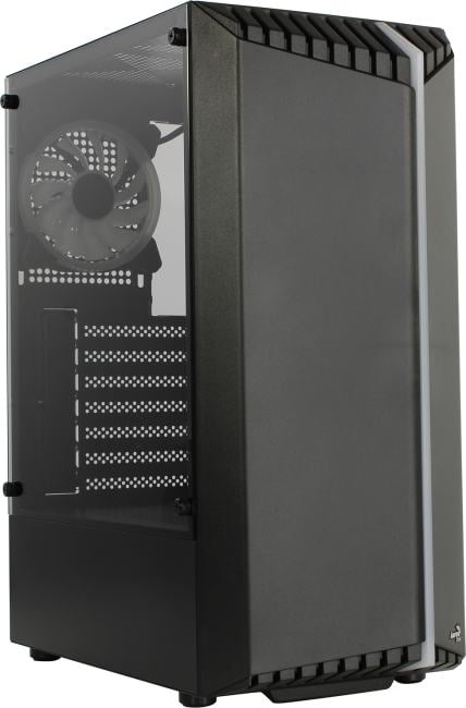 Корпус ATX AeroCool Bionic-G-BK-v2 4710562758672 черный, без БП, 2*USB 3.0, USB 2.0, HD Audio