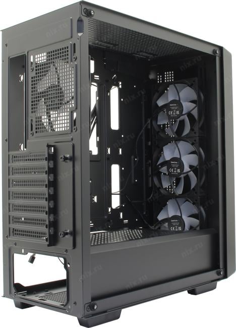 Miditower Deepcool CC560 V2 <R-CC560-BKGAA4-G-2> Black  ATX  безБП,  с окном