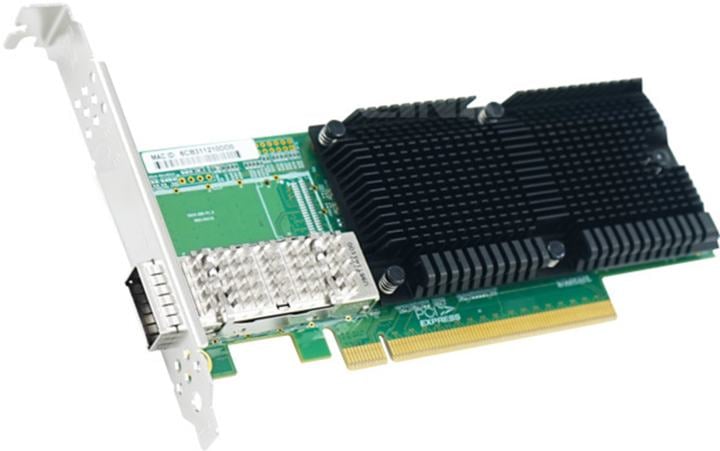 LR-LINK <LRES1019PF-QSFP28> Single-port 100G QSFP Ethernet Network  Adapter  PCI-Ex16  (1QSFP28 100Gbps)