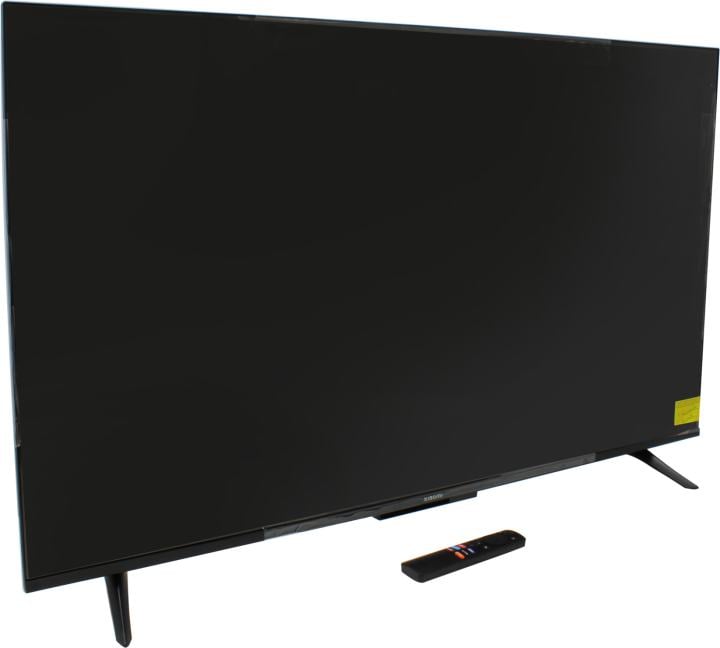 Телевизор LED Xiaomi 43" MI TV A 43 2025 Frameless черный 4K Ultra HD 60Hz DVB-T2 DVB-C DVB-S2 USB WiFi Smart TV