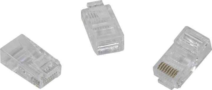 Коннектор LAN RJ-45 (8P8C), категория 5E. В упаковке 100 шт.