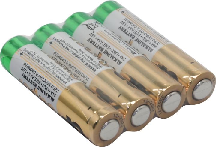 GP Ultra/Super 24AU/24A-4/GP24AA21RA-2CRS4 (LR03) Size AAA, щелочной (alkaline) <уп.  4  шт>