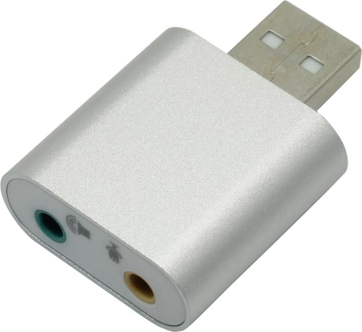 Espada (PAAU005) USB адаптер  для  наушников с  микрофоном
