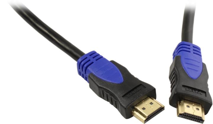 Кабель HDMI Wize WAVC-HDMI-0.5M, 0.5 м, v.2.0b, 4K/60 Гц