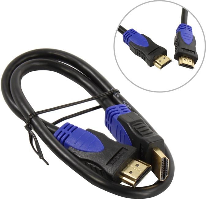 Wize <WAVC-HDMI-0.5M> Кабель HDMI to HDMI (19M -19M) 0.5м  ver2.0a  <135794>
