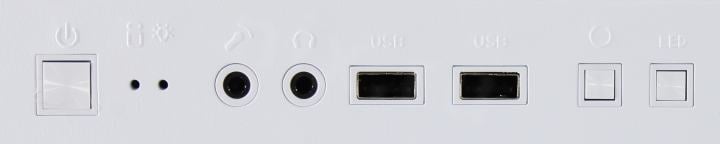 Miditower 1STPLAYER FIREBASE XP <XP-WH-4F1-W>  White  ATX  без БП