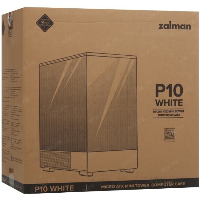 Minitower ZALMAN <P10  White>  MicroATX  без БП