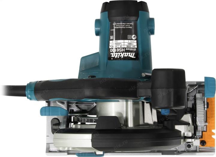Makita <HS6100> Дисковая пила (1100W, 5500 об/мин, D165  мм, d20 мм)