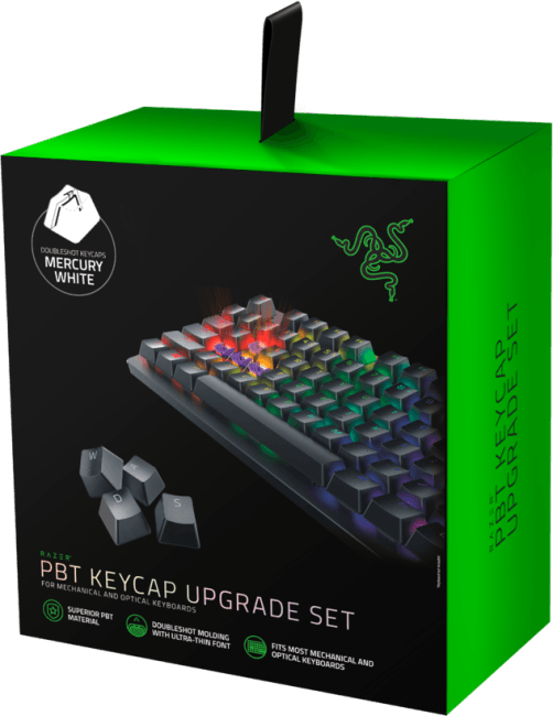 Razer RC21-01490200-R3M1 Razer PBT Keycap Upgrade Set  - Mercury White