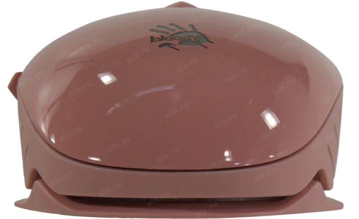 Bloody Gaming Mouse <P91S Pink>  (RTL) USB 8btn+Roll