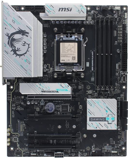MSI B850 GAMING PLUS WIFI (RTL) AM5 <B850> 2xPCI-E DP  5GbLAN+WiFi+BT  SATA  ATX 4DDR5