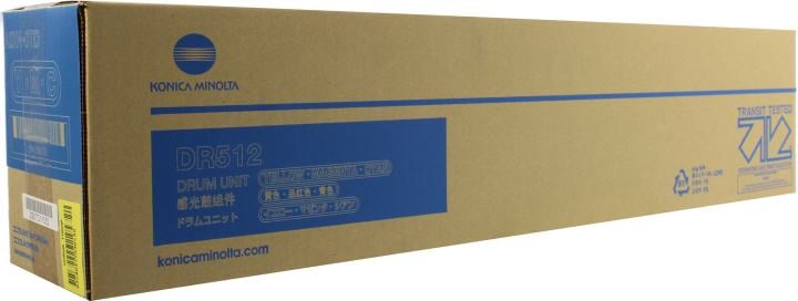 Konica minolta фотобарабан dr-512 цветной (по одному на каждый цвет) для bizhub Konica Minolta drum DR-512 color (one for each color) for bizhub С224/284/364 55 000 pages