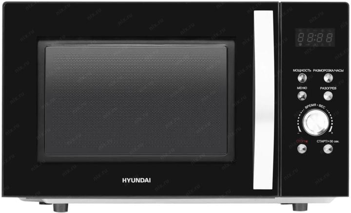 Микроволновая Печь Hyundai HYM-D2078 23л.  800Вт  черный/серебристый