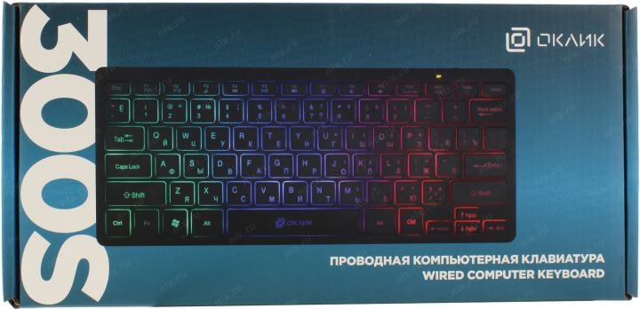 Клавиатура OKLICK 300S  <USB> 78КЛ <1696461>