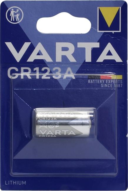 Батарейка Varta 6205, CR123A, Lithium, 3V