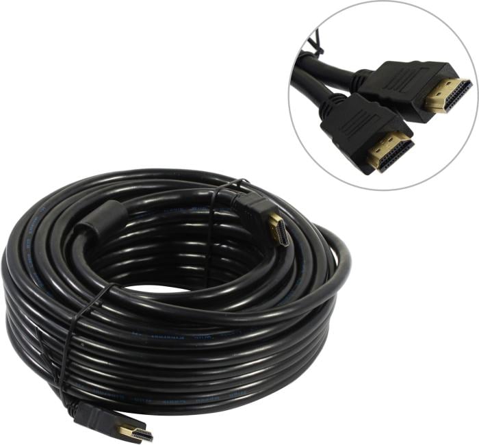 Bion <BXP-CC-HDMI4L-150> Кабель HDMI to HDMI (19M -19M) 15м  ver1.4, 4K UHD