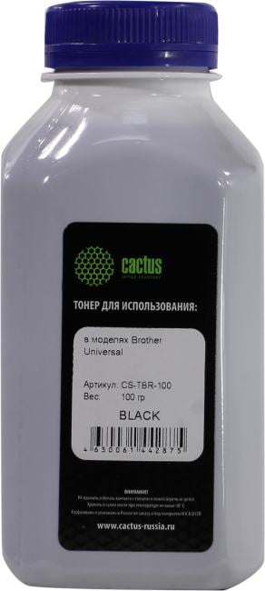 Тонер Cactus CS-TBR-100 для  Brother  100гр.