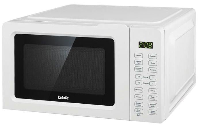 Микроволновая печь BBK 17MWS-785S/W белый, 17 л, 700 Вт, переключатели - сенсор