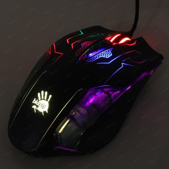 Bloody Gaming Mouse <Q51>  (RTL) USB 8btn+Roll