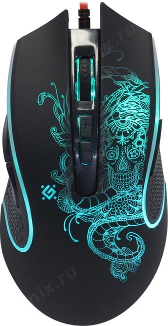 Defender Gaming Mouse Venom <GM-640L> (RTL)  USB 7btn+Roll <52640>