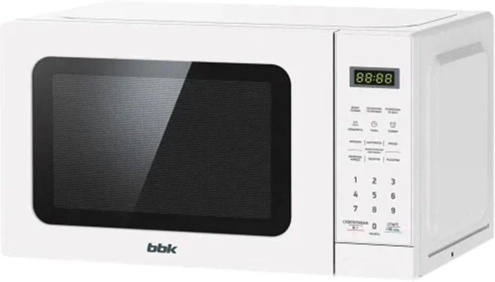 Микроволновая печь BBK 20MWS-767S/W белый, 20 л, 700 Вт, переключатели - сенсор